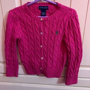 Girl polo sweater